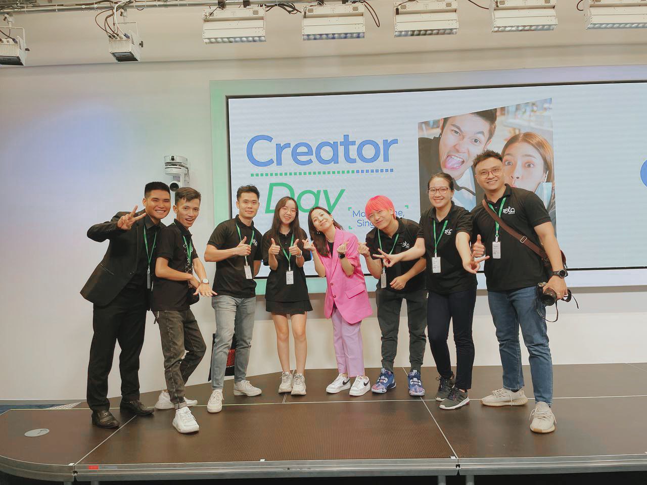 OTA Network cùng các creator tham gia sự kiện APAC Creator Day tại trụ ...